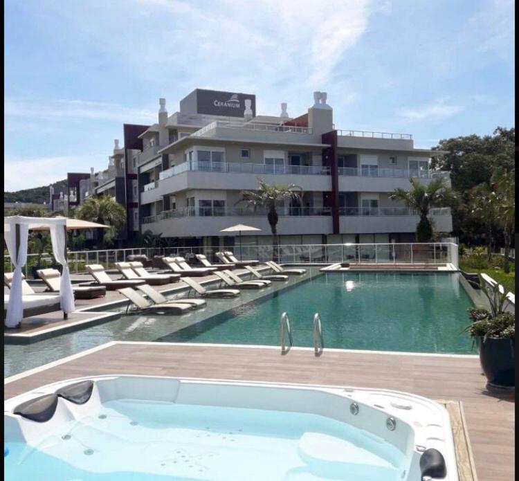 Lindo apto Campeche com ótima area de lazer perto da praia Florianopolis Exterior foto